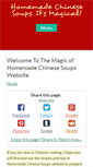 Mobile Screenshot of homemade-chinese-soups.com